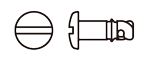 D8スタッドマイナス溝